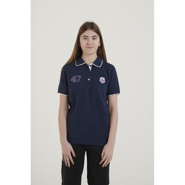 Hazy Blue Womens Short Sleeve Polo Shirt - Abby - Just £14.99! Shop now at Warwickshire Clothing.