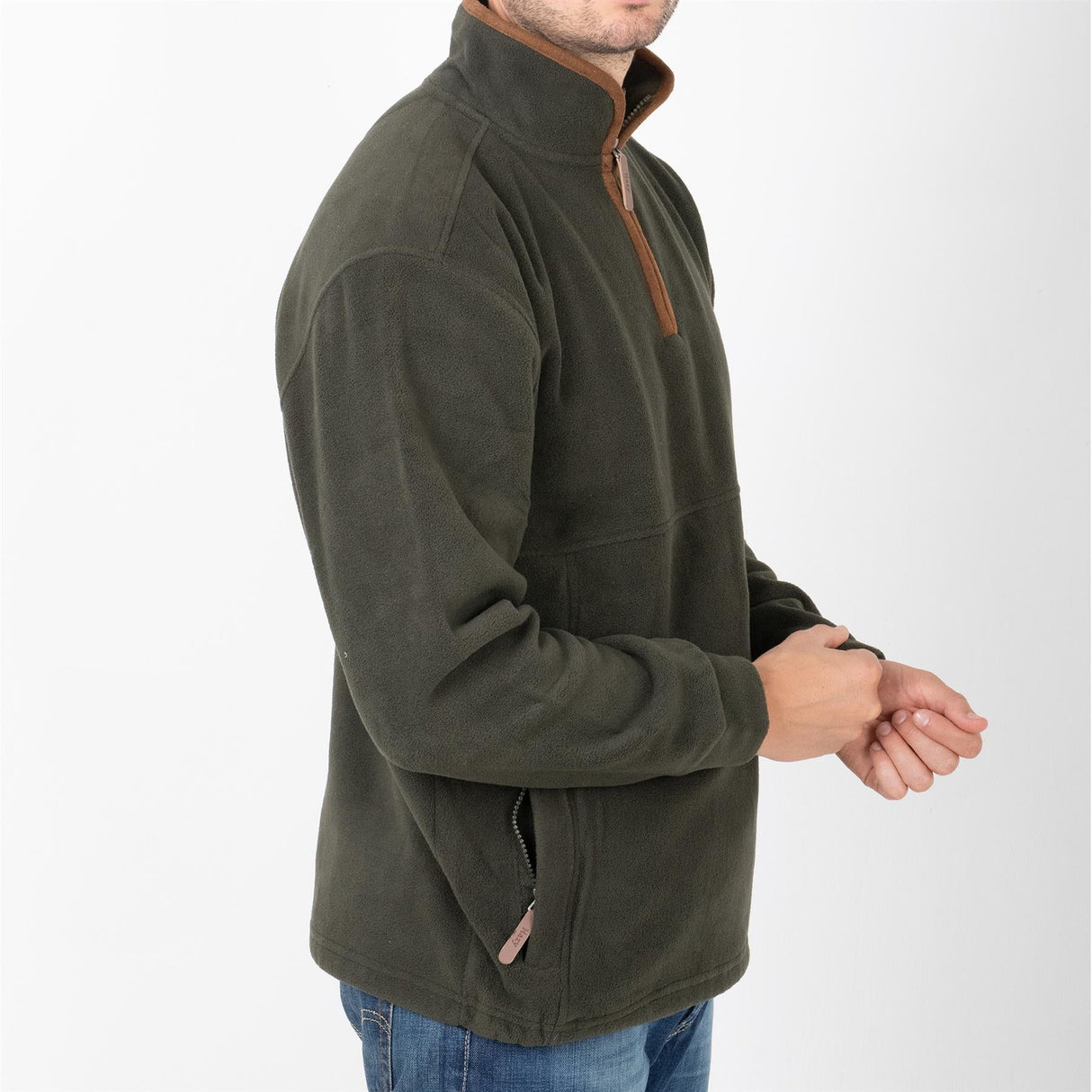 Hazy Blue HAMILTON Mens Fleece Jacket - Just $22.99! Shop now at Warwickshire Clothing. Free Dellivery.