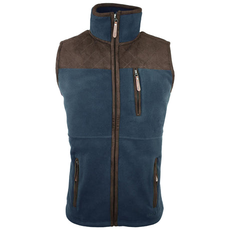 Hazy Blue Denton II Mens Fleece Gilet - Just £34.99! Shop now at Warwickshire Clothing.
