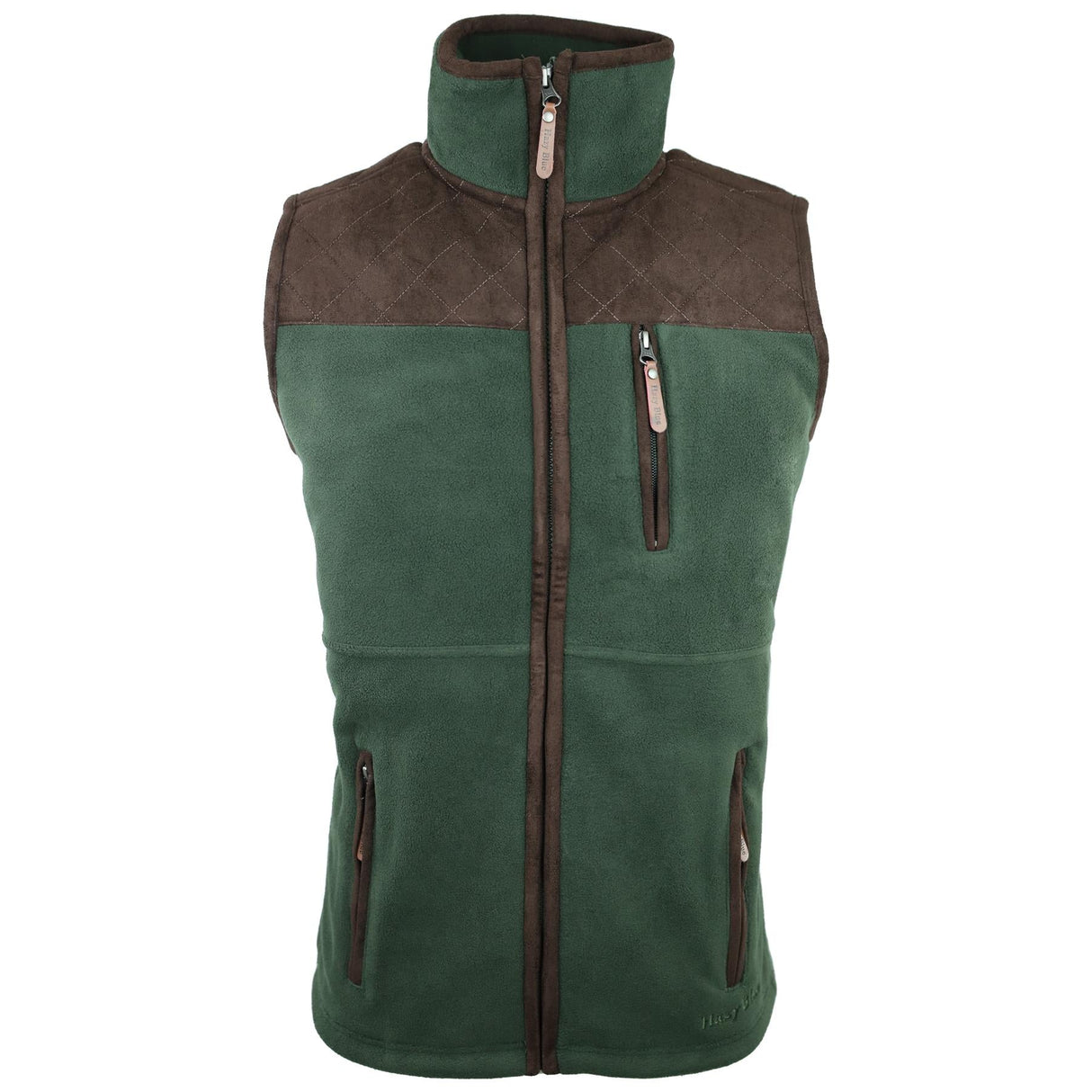 Hazy Blue Denton II Mens Fleece Gilet - Just £34.99! Shop now at Warwickshire Clothing.