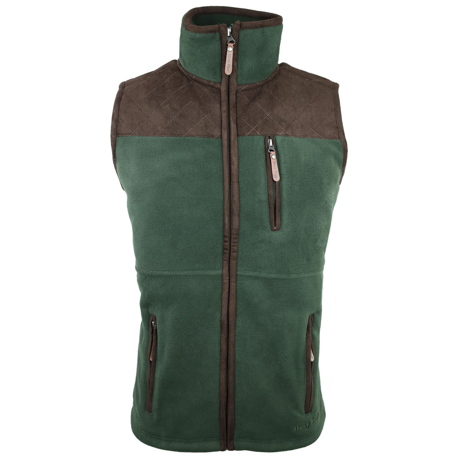 Hazy Blue Denton II Mens Fleece Gilet - Just £34.99! Shop now at Warwickshire Clothing.