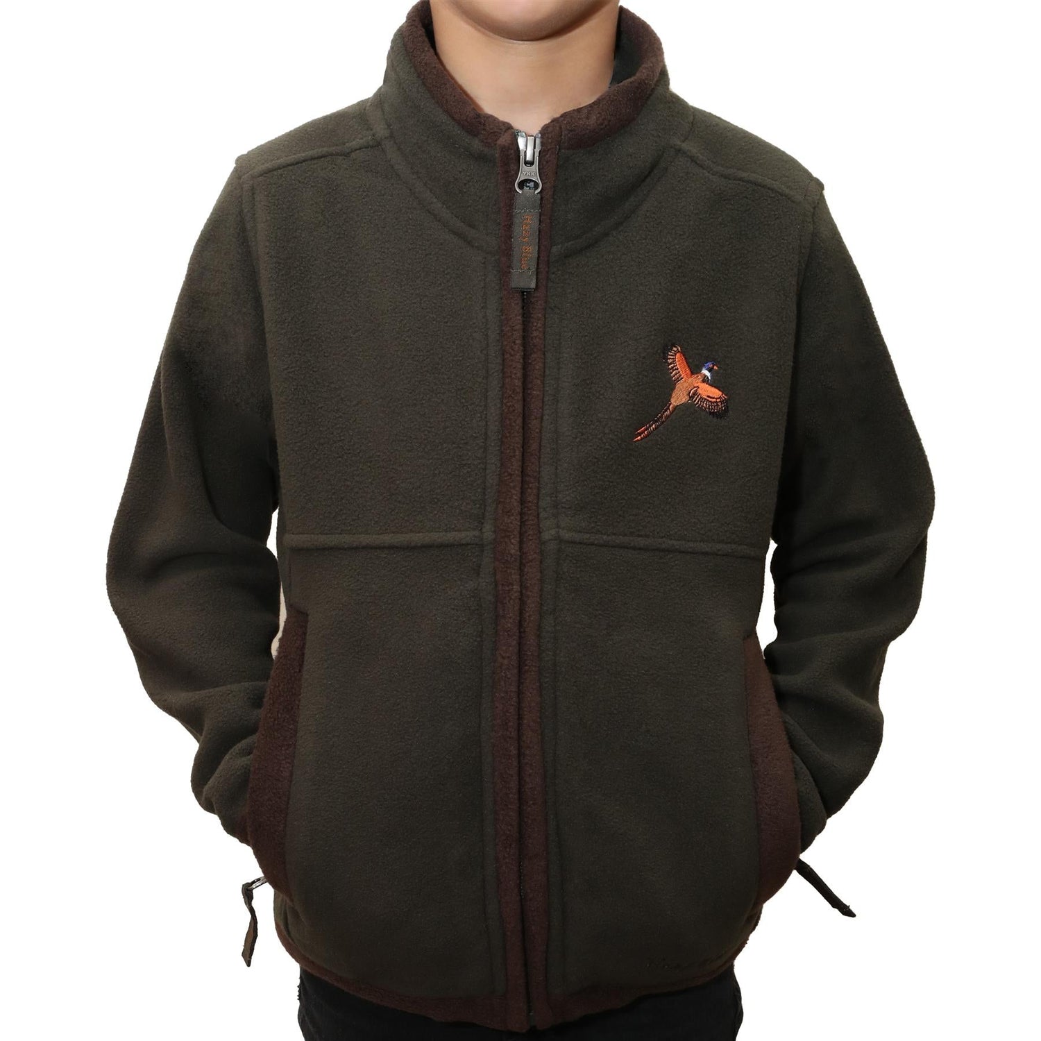 Hazy Blue Denver Childrens Full Zip Fleece Jacket - Just £22.99! Shop now at Warwickshire Clothing.