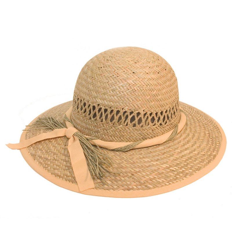 Hazy Blue STRAW WITH RIBBON BAND Womens Hat - Just £9.99! Shop now at Warwickshire Clothing.