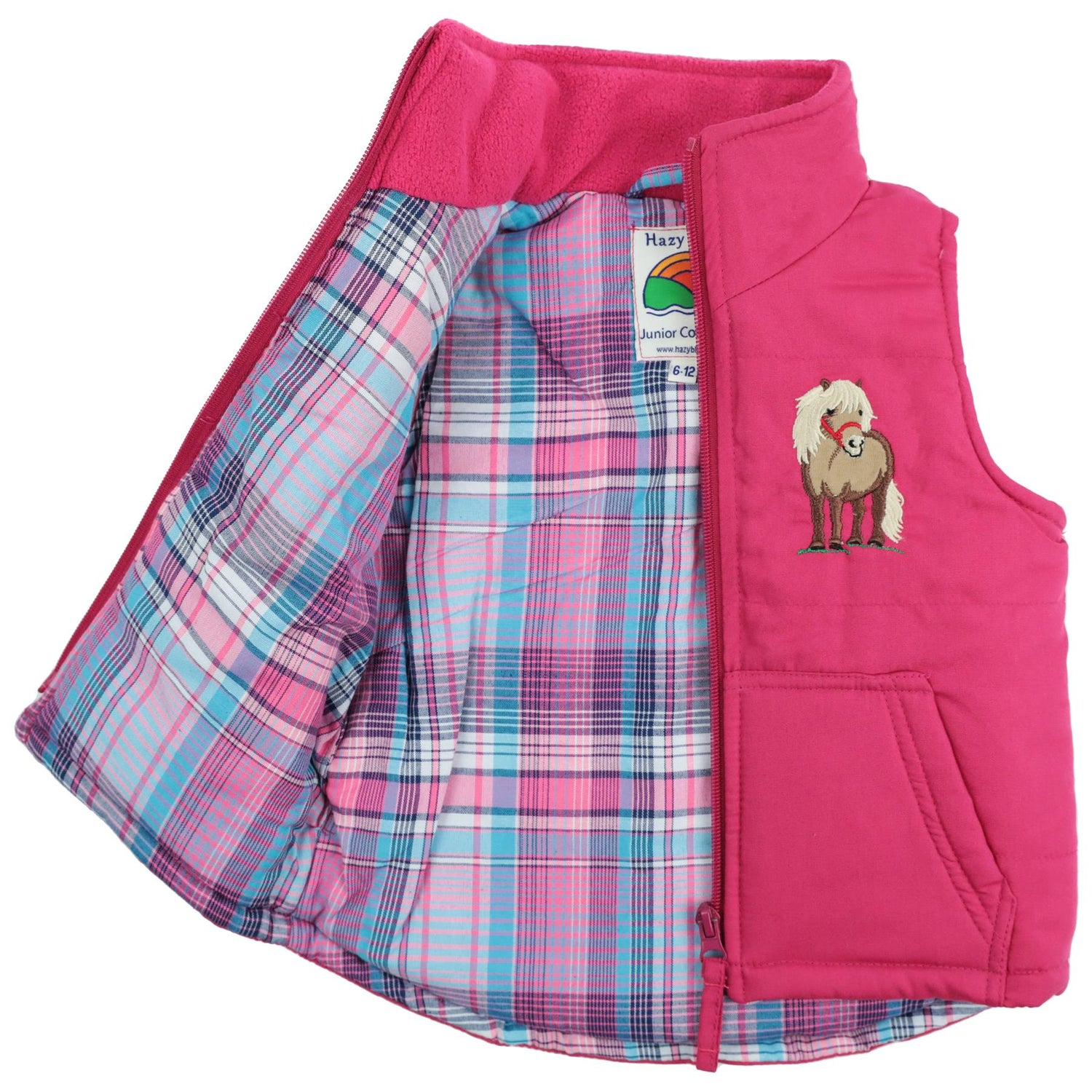 Hazy Blue Kids Country Padded Gilet - Just £19.99! Shop now at Warwickshire Clothing.