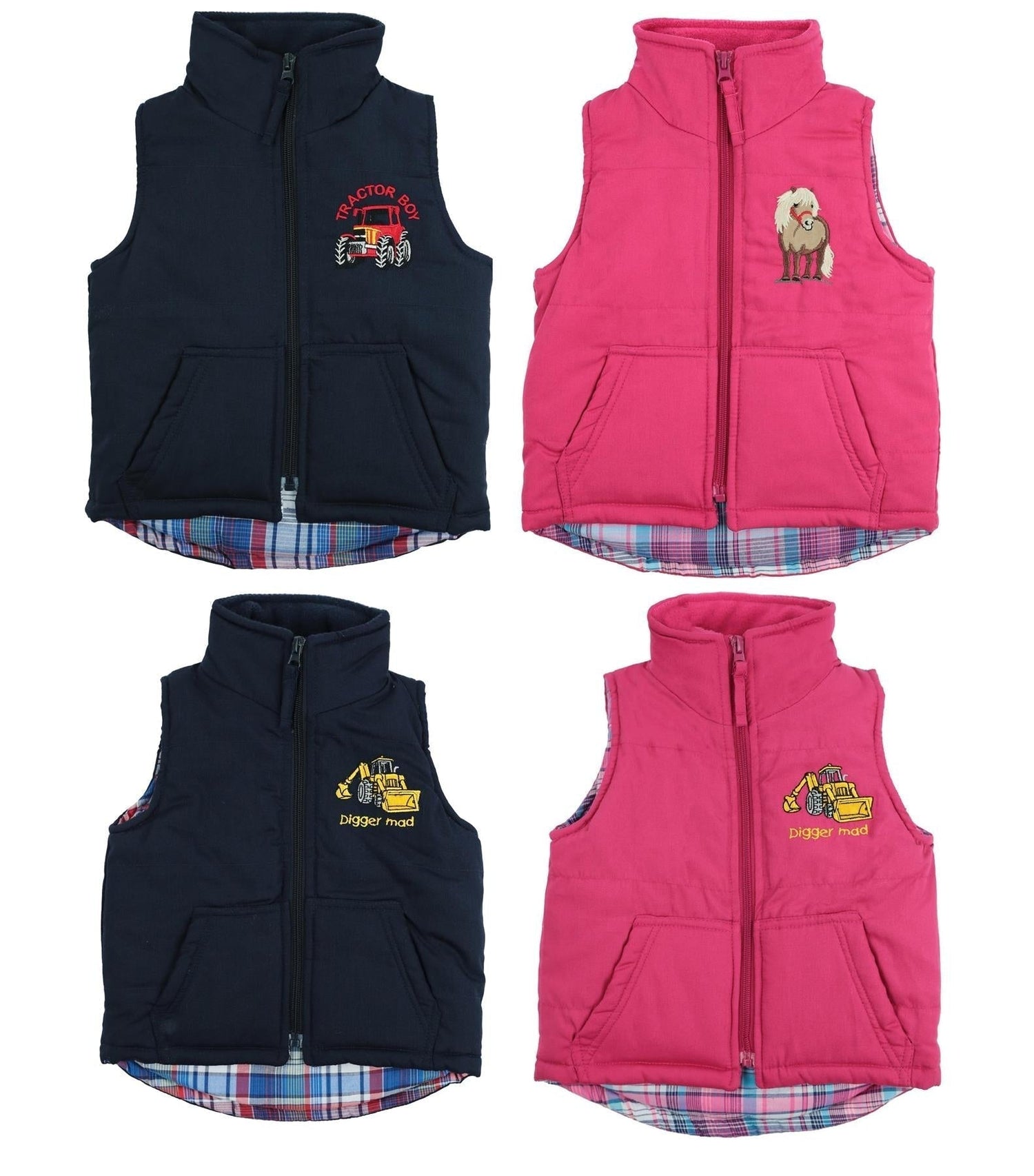 Hazy Blue Kids Country Padded Gilet - Just £19.99! Shop now at Warwickshire Clothing.