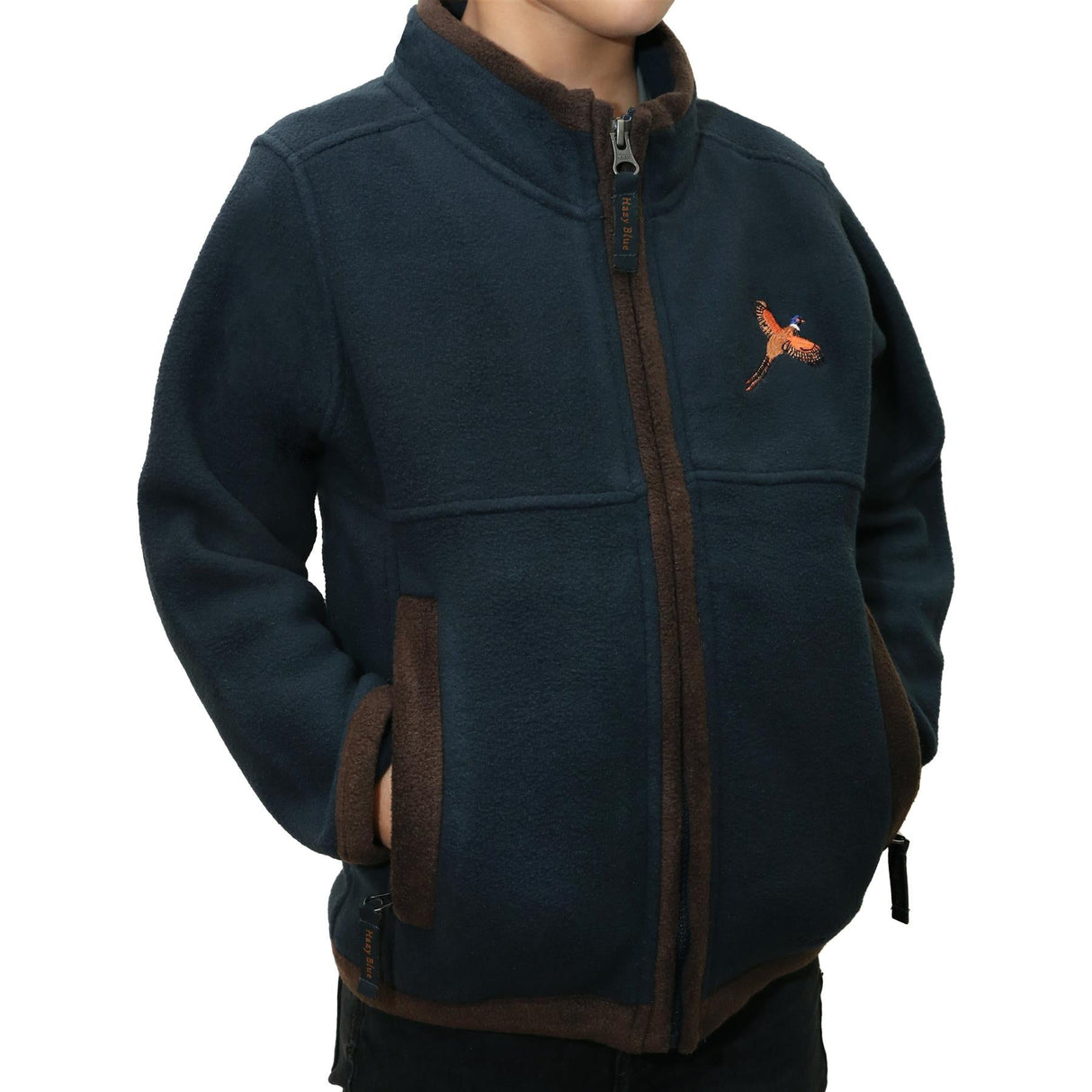 Hazy Blue Denver Childrens Full Zip Fleece Jacket - Just £22.99! Shop now at Warwickshire Clothing.