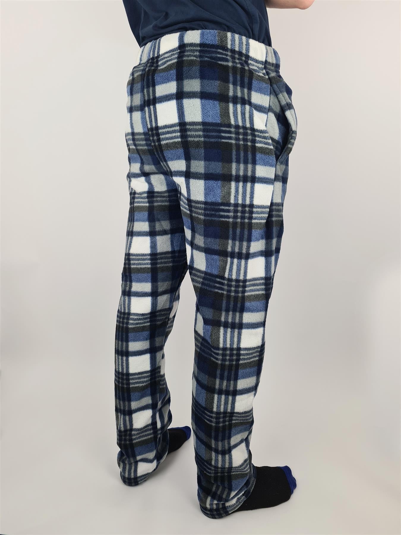 Hazy Blue Paxton Mens Fleece Pyjamas Bottoms - Just £11.99! Shop now at Warwickshire Clothing.
