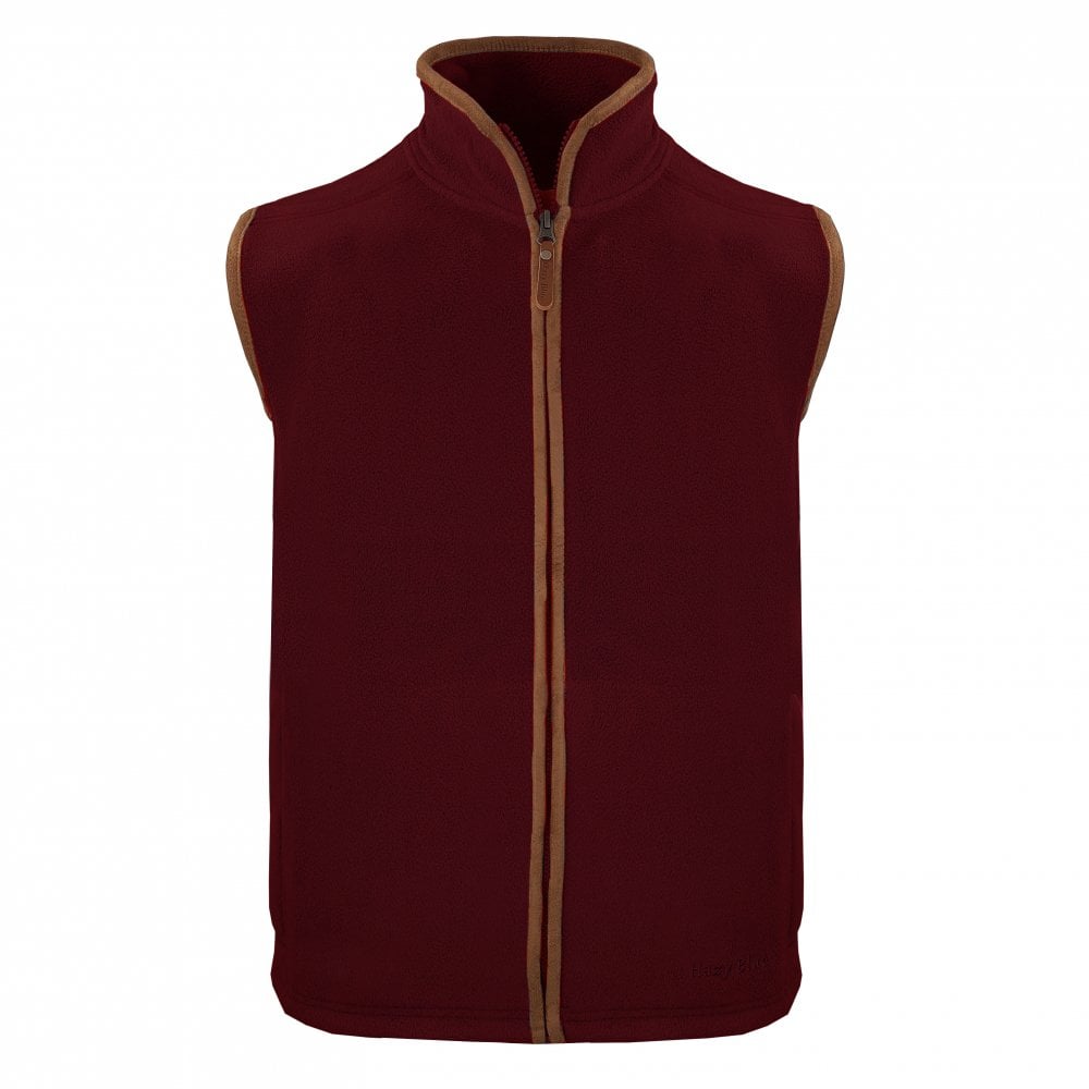 Hazy Blue Mens Fleece Waistcoat Gilet Bodywarmer - Bentley - Just £22.99! Shop now at Warwickshire Clothing.
