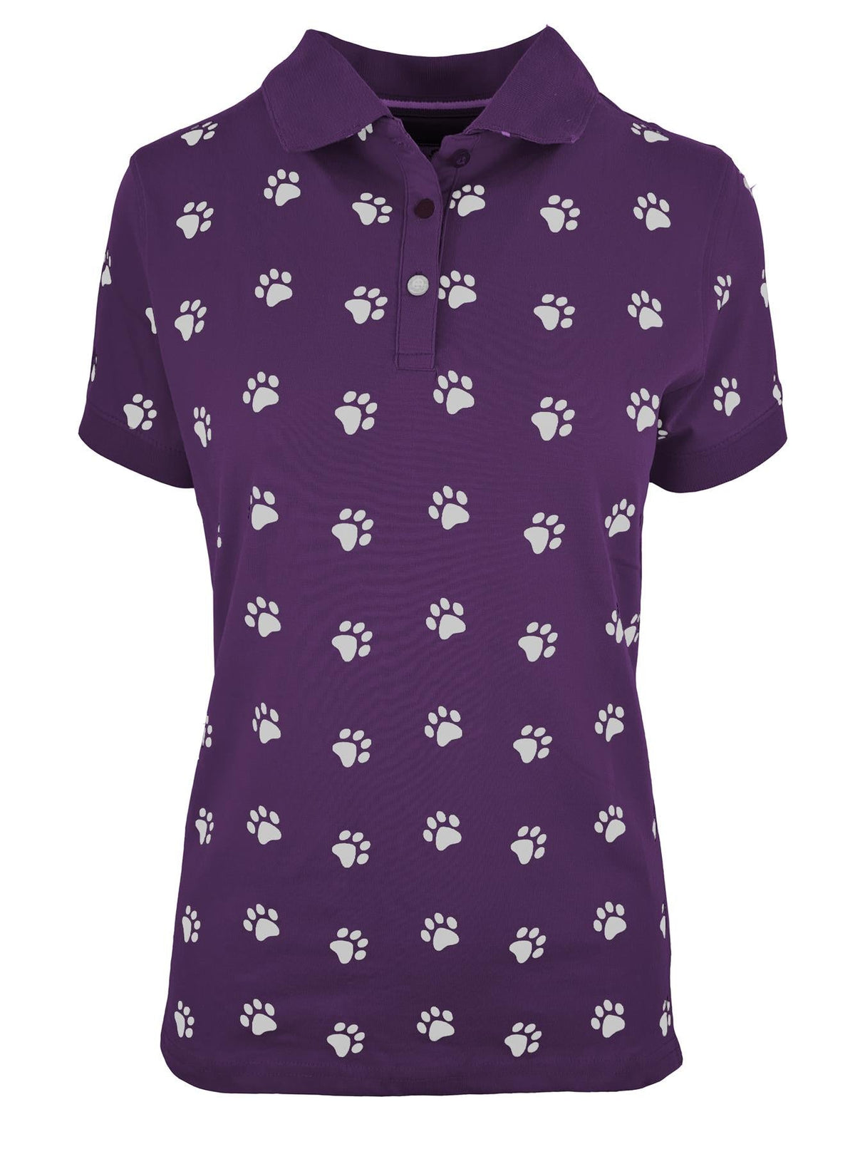 Hazy Blue Womens Short Sleeve Polo Shirt - Scarlett - Just £14.99! Shop now at Warwickshire Clothing.