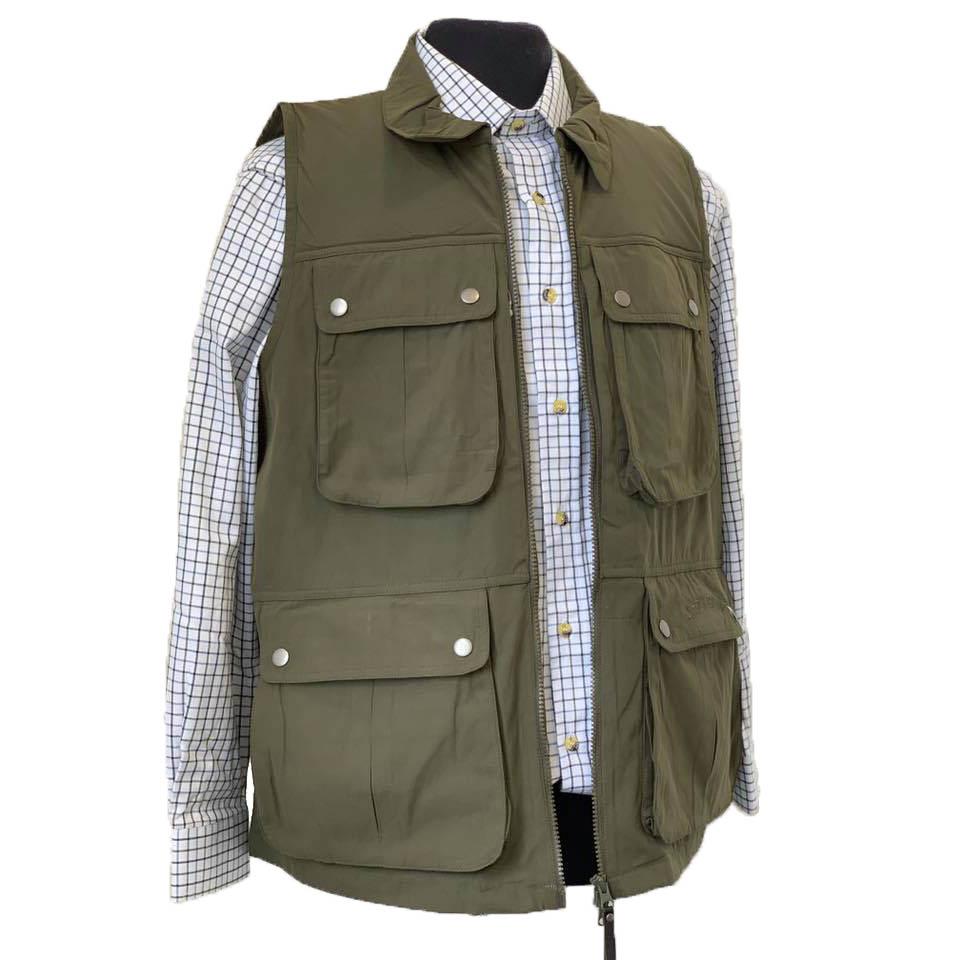 Hazy Blue Explorer Mens Bodywarmer Travel Waistcoat 13 Pockets Fishing Gilet - Just £29.99! Shop now at Warwickshire Clothing.