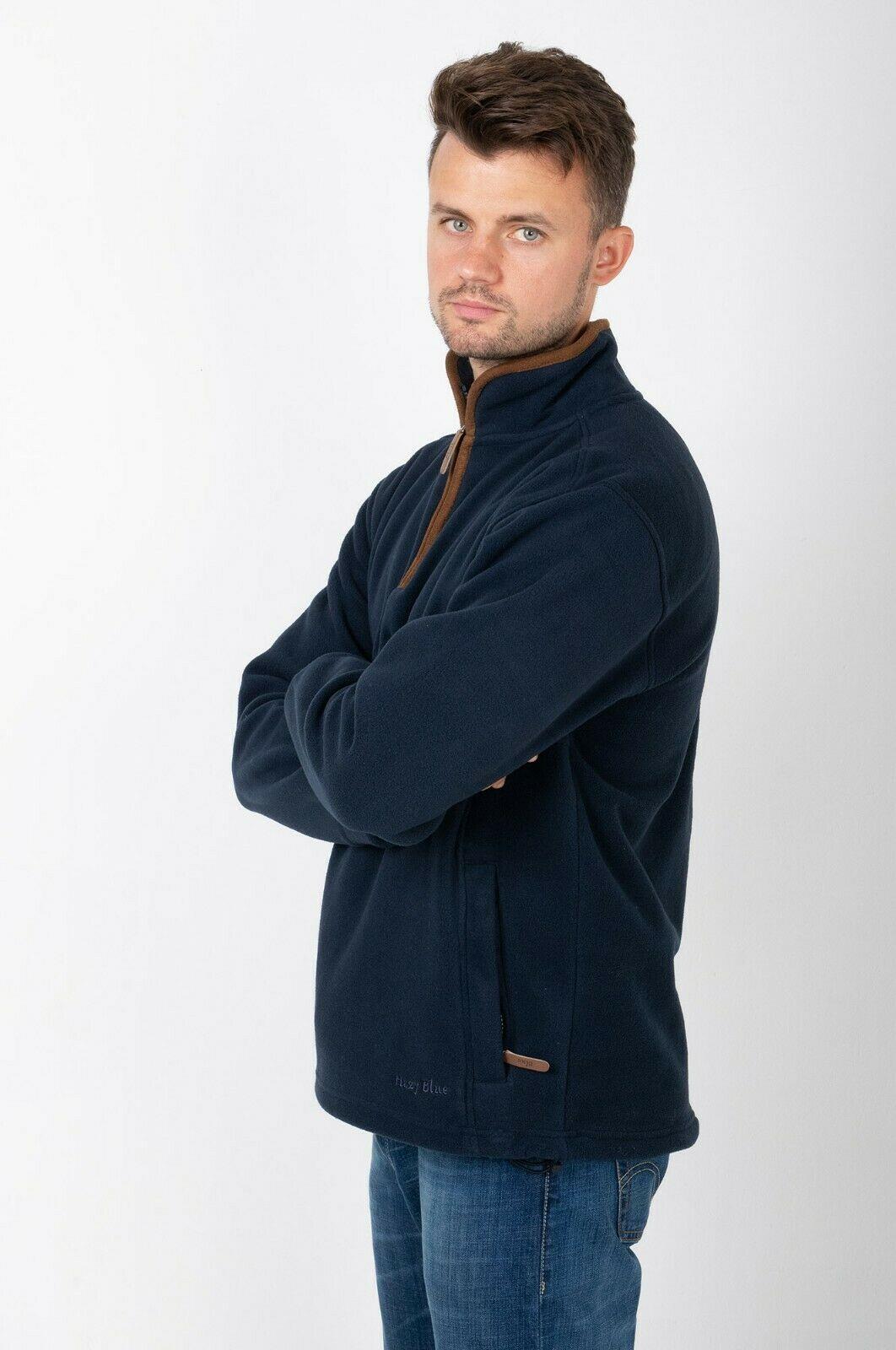 Hazy Blue HAMILTON Mens Fleece Jacket - Just £22.99! Shop now at Warwickshire Clothing.