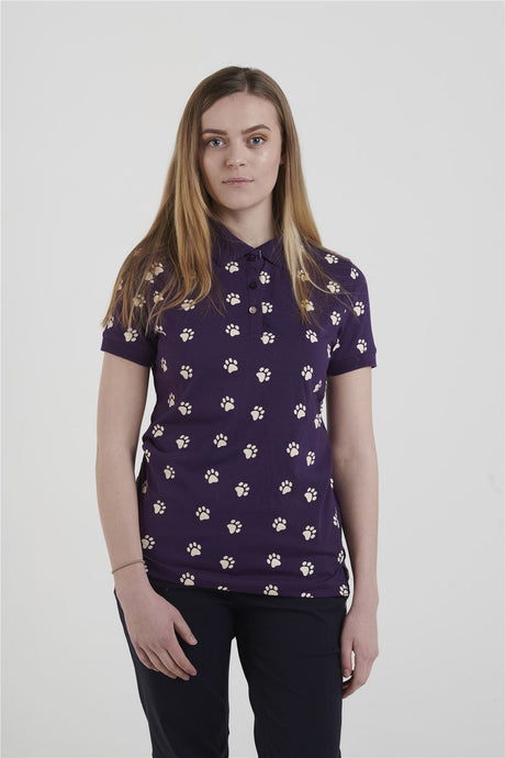 Hazy Blue Womens Short Sleeve Polo Shirt - Scarlett - Just £14.99! Shop now at Warwickshire Clothing.