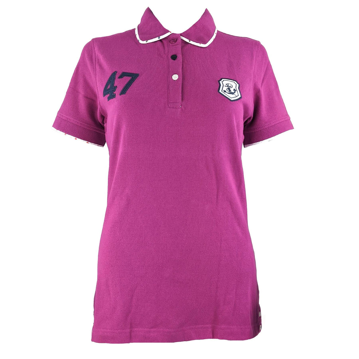 Hazy Blue Womens Short Sleeve Polo Shirt - Abby - Just £14.99! Shop now at Warwickshire Clothing.