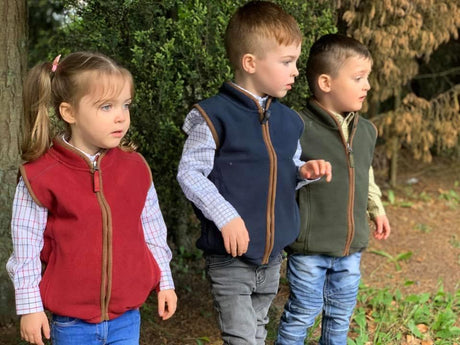 Hazy Blue Kids Kaden Soft Fleece Bodywarmer Gilet Vest - Just £17.99! Shop now at Warwickshire Clothing.