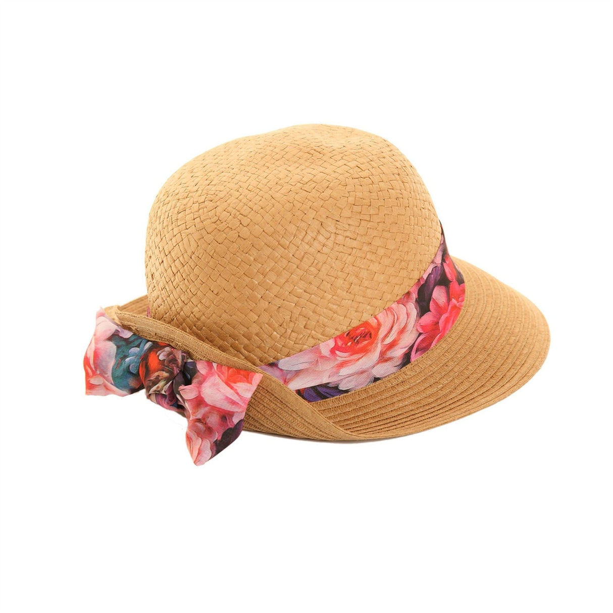 Hazy Blue STRAW CLOCHE Womens Hat - Just £14.99! Shop now at Warwickshire Clothing.