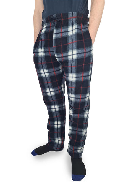 Hazy Blue Paxton Mens Fleece Pyjamas Bottoms - Just £11.99! Shop now at Warwickshire Clothing.