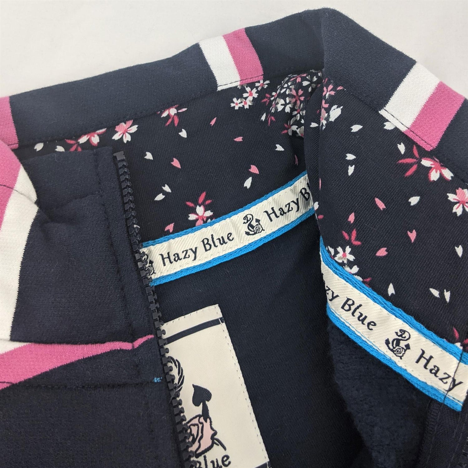 Hazy Blue Womens Full Zip Sweatshirts - Anita - Just £39.99! Shop now at Warwickshire Clothing.