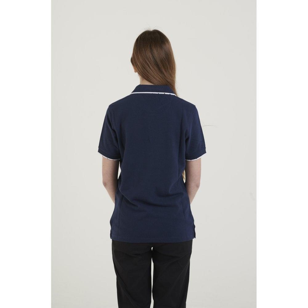 Hazy Blue Womens Short Sleeve Polo Shirt - Abby - Just £14.99! Shop now at Warwickshire Clothing.