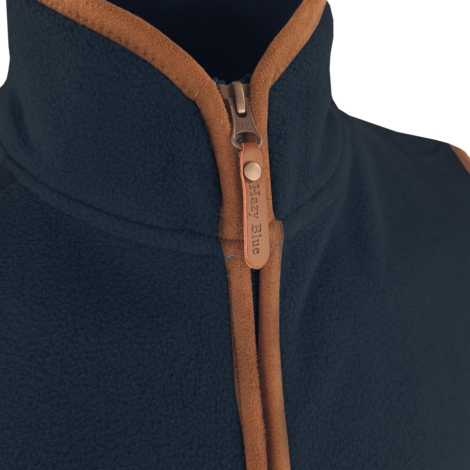 Hazy Blue Mens Fleece Waistcoat Gilet Bodywarmer - Bentley - Just £22.99! Shop now at Warwickshire Clothing.