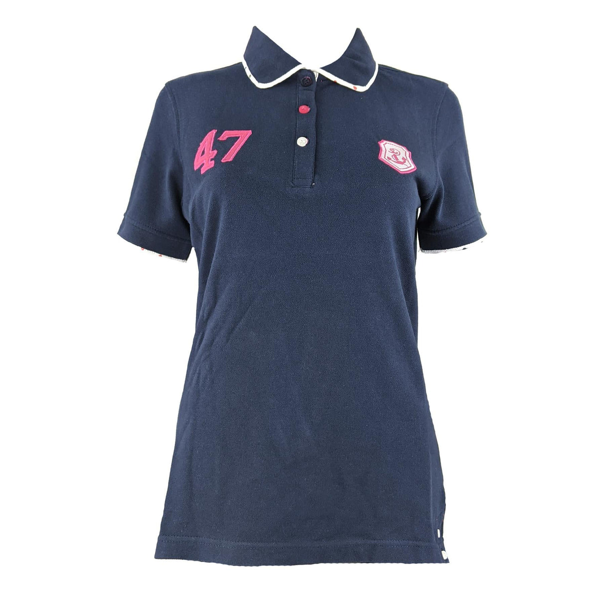 Hazy Blue Womens Short Sleeve Polo Shirt - Abby - Just £14.99! Shop now at Warwickshire Clothing.