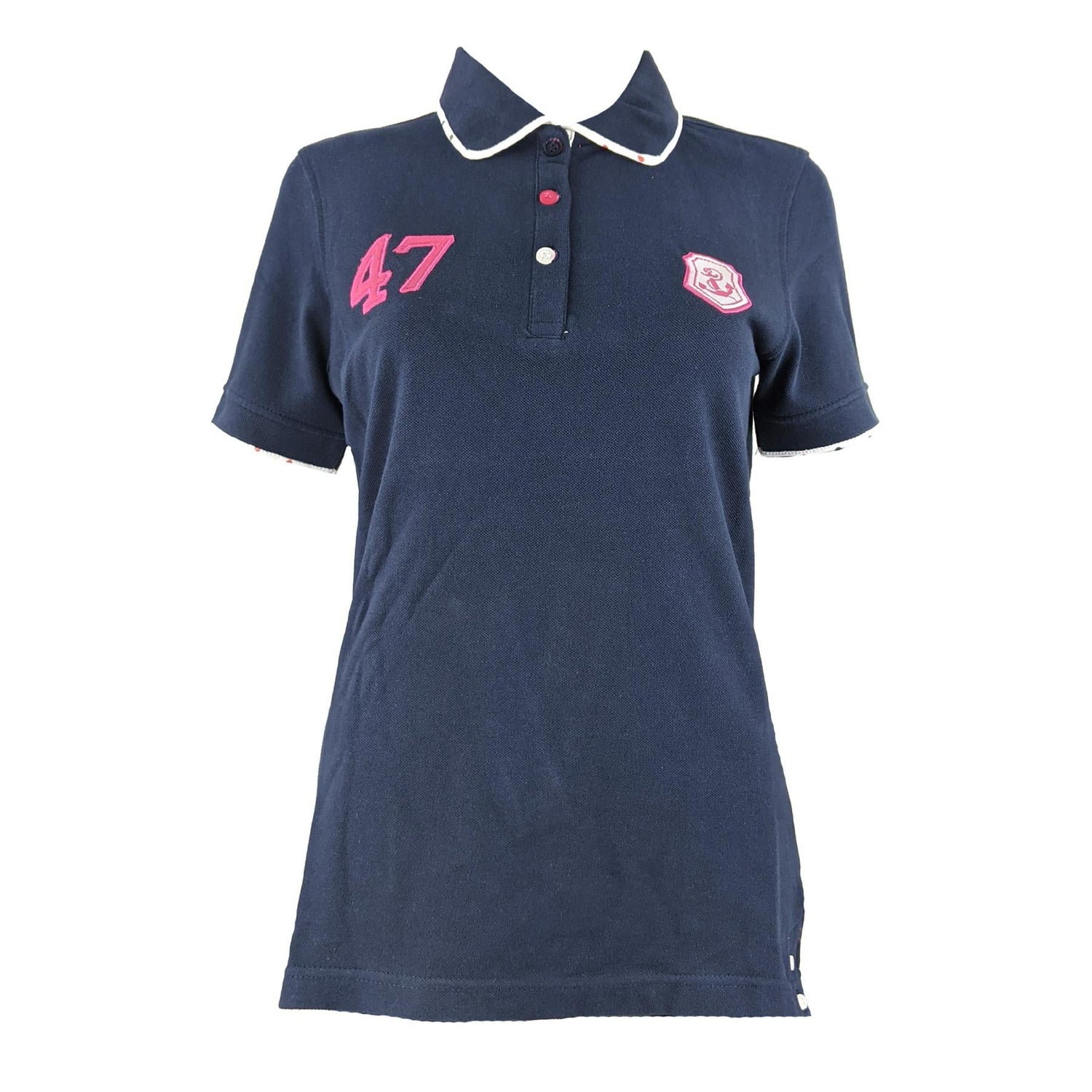 Hazy Blue Womens Short Sleeve Polo Shirt - Abby - Just £14.99! Shop now at Warwickshire Clothing.
