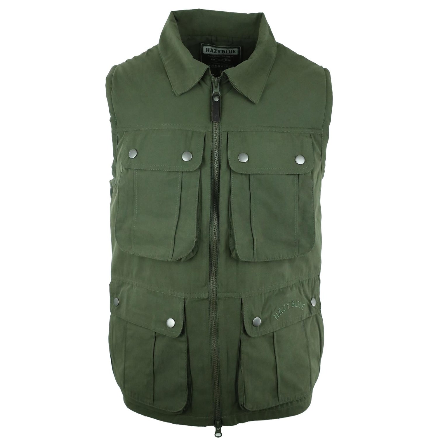 Hazy Blue DISCOVERER Mens Bodywarmer - Just £29.99! Shop now at Warwickshire Clothing.