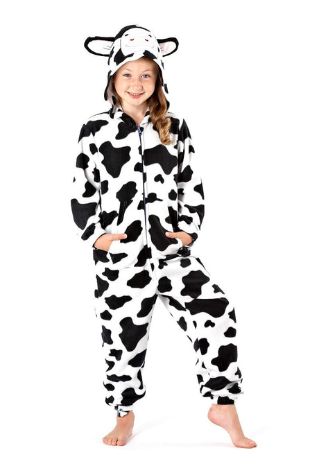 Hazy Blue Kids Animal Fleece Onesie all in one suit - Just £12.99! Shop now at Warwickshire Clothing.