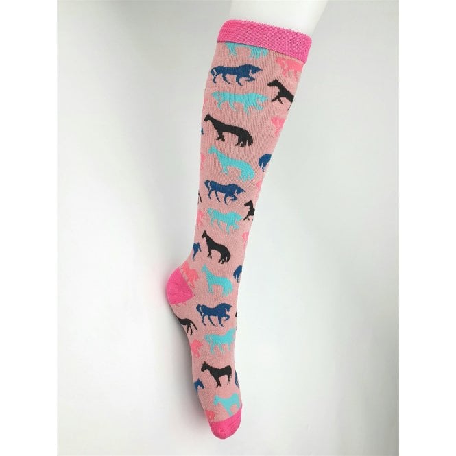 Hazy Blue Welly Socks (Sizes 3-8) - Just £6.49! Shop now at Warwickshire Clothing.