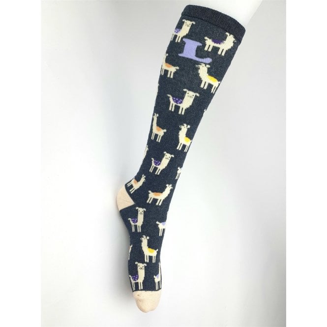 Hazy Blue Welly Socks (Sizes 3-8) - Just £6.49! Shop now at Warwickshire Clothing.