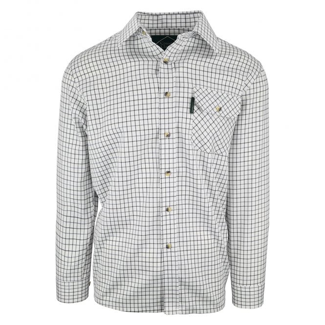 Country Classics Mens Long Sleeve Check Shirt - Tattersall - Just £18.99! Shop now at Warwickshire Clothing.