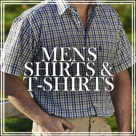 mens shirts and t shirts collection at warwickshire clothing