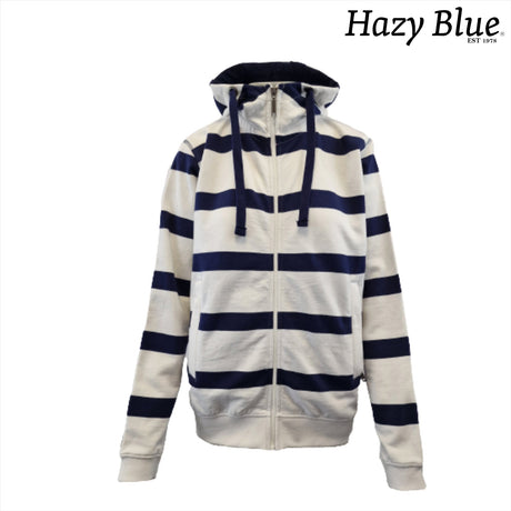 Hazy Blue Full Zip Hoodie Sweatshirts - Tessa - Just £29.99! Shop now at Warwickshire Clothing. 