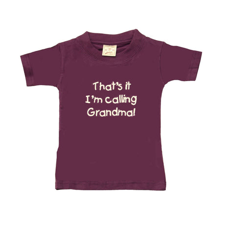 Hazy Blue Kids Thats It I'm Calling Grandad, Grandma & Nanny T-Shirts - Just £5.49! Shop now at Warwickshire Clothing. 