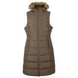 Trespass Audrey Long Gilet Sleeveless Quilted Hooded Limited Edition Bodywarmer - Premium clothing from Trespass - Just $49.99! Shop now at Warwickshire Clothing