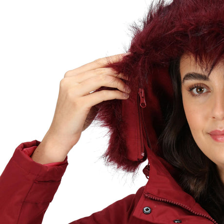 Regatta Womens Sabinka Fur Trim Waterproof Insulated Parka Coat - Just £39.99! Shop now at Warwickshire Clothing. 