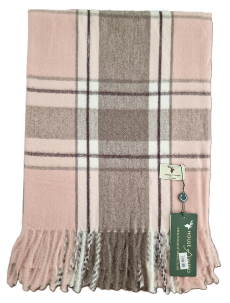 House Of Tweed Womens Soft Tartan Scarf - Just £14.99! Shop now at Warwickshire Clothing. 