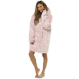 Radiant Nights: Ladies Glow-In-The-Dark Hooded Blanket with Pink Hearts - Premium clothing from Follow That Dream - Just $24.99! Shop now at Warwickshire Clothing