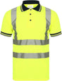 Hi Vis Visibility Polo T-Shirt Safety Reflective Tape PPE - Premium clothing from Regatta - Just $14.99! Shop now at Warwickshire Clothing