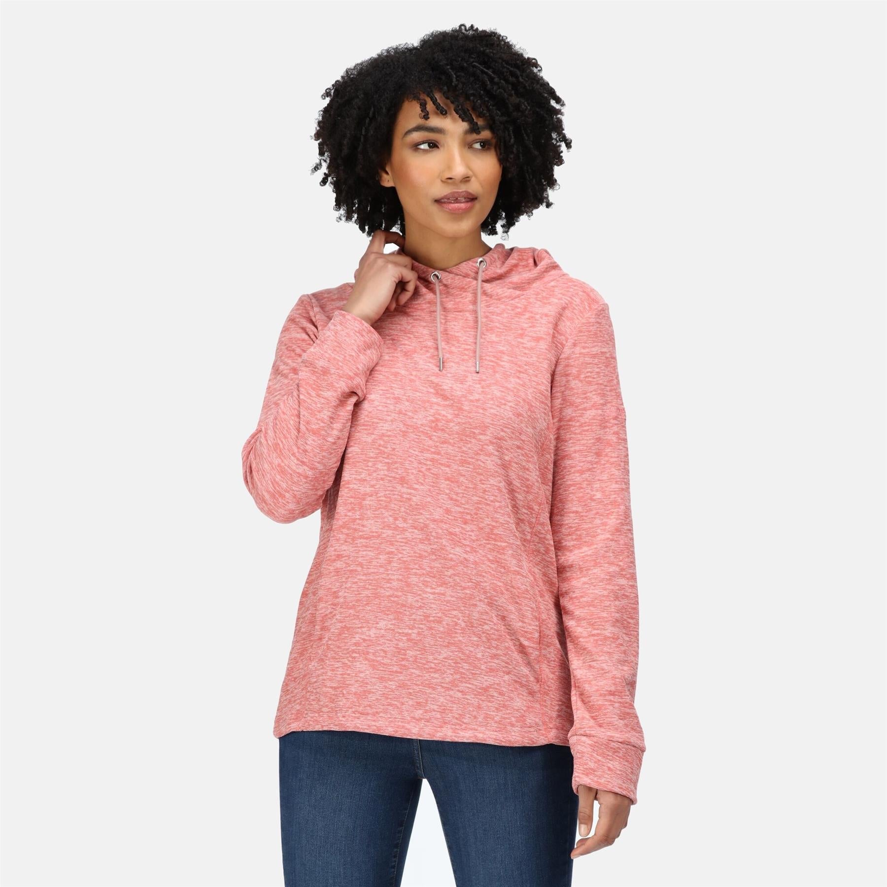 Regatta Ladies Kizmit Full Zip Fleece Jacket | Two Tone Marl | Anti Pill | Women's Outdoor Coat