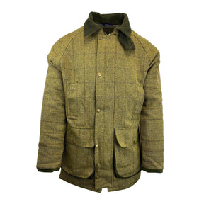 Hazy Blue Mens Derby Tweed Waterproof Jacket - Just £89.99! Shop now at Warwickshire Clothing. 