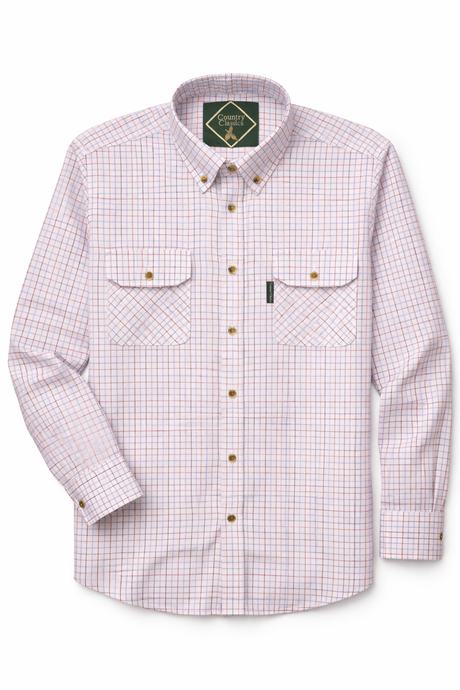Country Classics Mens Long Sleeve Buttoned Down Collar Shirt - Cheltenham