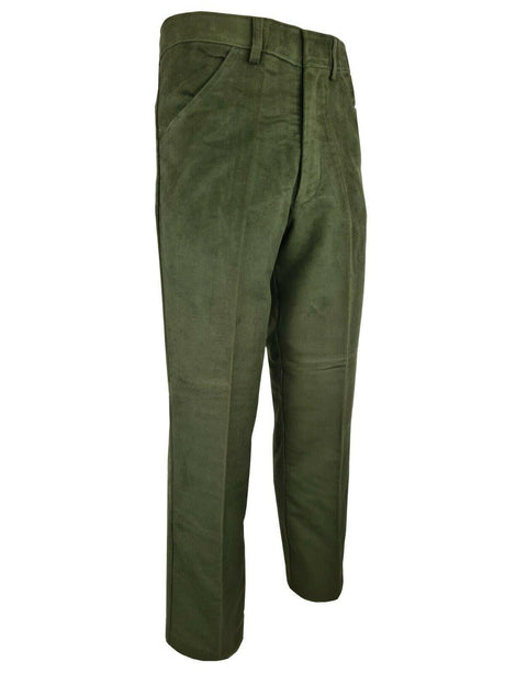 Hazy Blue Mens Moleskin Heavy Weight Stretch Trousers - Just £39.99! Shop now at Warwickshire Clothing. 