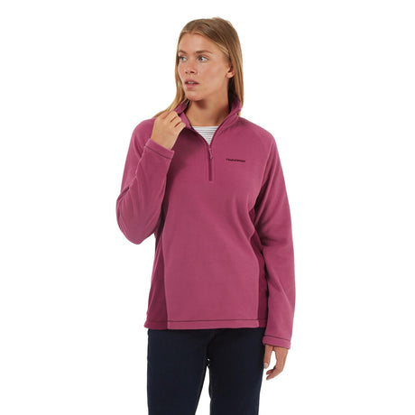 Craghoppers Miska V Womens Half Zip Long Sleeved Fleece - Just £19.99! Shop now at Warwickshire Clothing. 