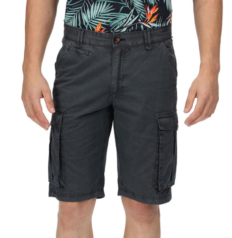 Regatta Mens Shorebay Cargo Breathable Cotton Shorts - Just £19.99! Shop now at Warwickshire Clothing. 