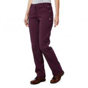 Craghoppers Ladies Kiwi Pro Stretch Trousers - Winterberry - Just £32.99! Shop now at Warwickshire Clothing. 
