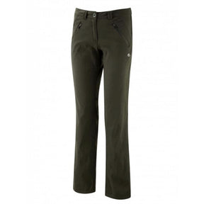 Craghoppers Ladies Kiwi Pro Stretch Trousers Dark Khaki - Just £32.99! Shop now at Warwickshire Clothing. 
