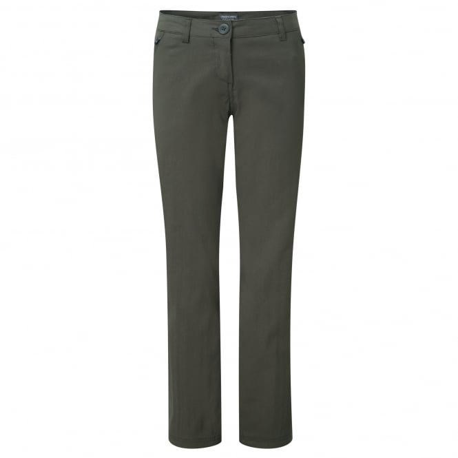 Craghoppers CWJ1072 Ladies Kiwi Pro Stretch Trousers Mid Khaki - Premium clothing from Craghoppers - Just $36.99! Shop now at Warwickshire Clothing