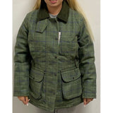 Wood Green Ladies Tweed Jacket Green Blue Check - Premium clothing from Wood Green - Just $78.99! Shop now at Warwickshire Clothing