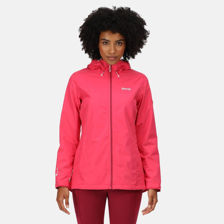 Regatta Womens Hamara III Lightweight Hooded Waterproof Jacket - Just £29.99! Shop now at Warwickshire Clothing. 