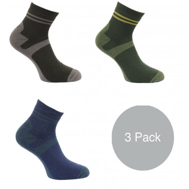 Regatta men's active lifestyle socks - Premium clothing from Regatta - Just $12.99! Shop now at Warwickshire Clothing